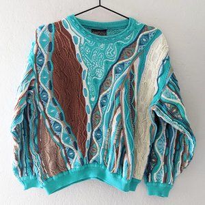 1990s Vintage Authentic Geccu Cotton Sweater